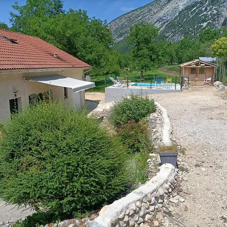 빌라 Le Bonheur Du Royans Maison Ste Eulalie En Royans *
